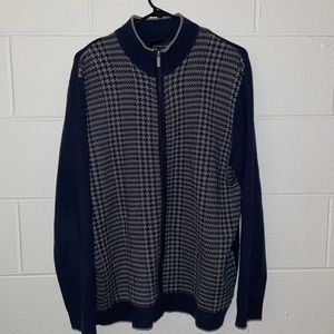 geoffrey beene quarter zip sweater